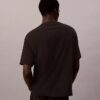 Relaxed T-Shirt mit Micro Logo-Grafik Relaxed T-Shirt mit Micro Logo-Grafik