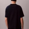 Relaxed T-Shirt mit Micro Logo-Grafik Relaxed T-Shirt mit Micro Logo-Grafik