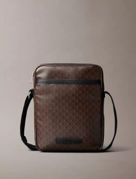 Reporter-Tasche mit durchgehendem Emblem-Logo