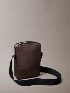 Reporter-Tasche mit durchgehendem Emblem-Logo