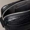 Reporter-Tasche mit durchgehendem Emblem-Logo Reporter-Tasche mit durchgehendem Emblem-Logo