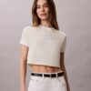 Ringer-T-Shirt mit Logo-Grafik