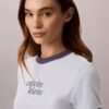 Ringer-T-Shirt mit Logo-Grafik