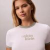 Ringer-T-Shirt mit Logo-Grafik
