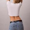 Ringer-T-Shirt mit Logo-Grafik