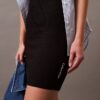 Ripp-Minikleid ohne Ärmel Ripp-Minikleid ohne Ärmel
