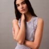 Ripp-Minikleid ohne Ärmel Ripp-Minikleid ohne Ärmel