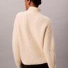 Ripp-Pullover mit weitem Rollkragen Ripp-Pullover mit weitem Rollkragen