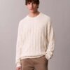 Ripppullover mit durchgehendem Emblem-Logo Ripppullover mit durchgehendem Emblem-Logo