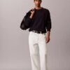 Ripppullover mit durchgehendem Emblem-Logo Ripppullover mit durchgehendem Emblem-Logo