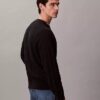 Ripppullover mit durchgehendem Emblem-Logo Ripppullover mit durchgehendem Emblem-Logo