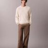 Ripppullover mit durchgehendem Emblem-Logo Ripppullover mit durchgehendem Emblem-Logo