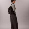 Rucksack aus mattem Nylon mit Kordelzug Rucksack aus mattem Nylon mit Kordelzug