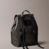 Rucksack mit durchgehendem Emblem-Logo Rucksack mit durchgehendem Emblem-Logo