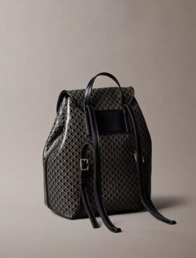 Rucksack mit durchgehendem Emblem-Logo
