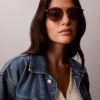 Runde Sonnenbrille aus Metall Runde Sonnenbrille aus Metall