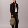 Runder Rucksack aus Nylon Runder Rucksack aus Nylon