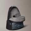 Runder Rucksack mit Mesh-Vorderseite Runder Rucksack mit Mesh-Vorderseite