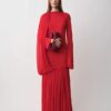 Sara Drapiertes Abendkleid Sara Drapiertes Abendkleid