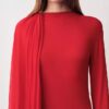 Sara Drapiertes Abendkleid Sara Drapiertes Abendkleid