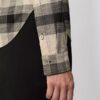 Scarlett-Karomuster-Hemd mit Knopfleiste