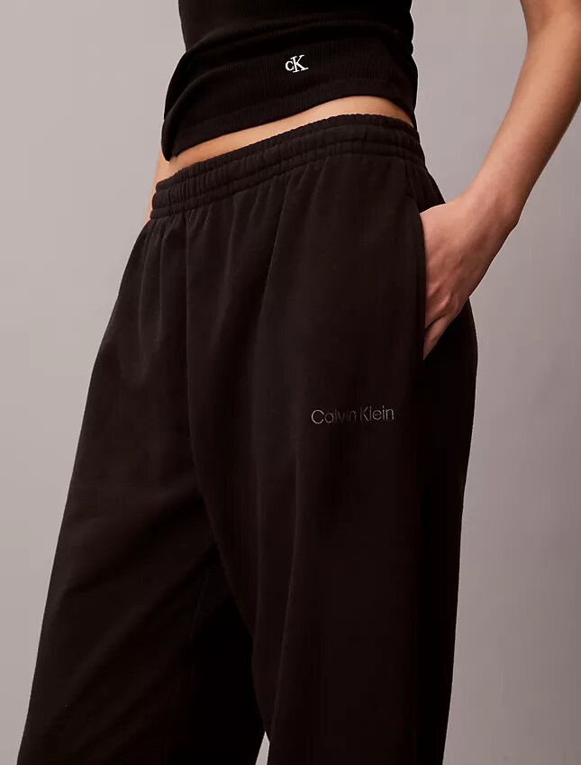 Schlaf-Jogginghose aus Baumwoll-Frottee-Mischung Schlaf-Jogginghose aus Baumwoll-Frottee-Mischung