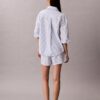 Schlafshorts aus Baumwollpopeline Schlafshorts aus Baumwollpopeline