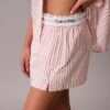 Schlafshorts aus Baumwollpopeline