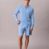 Schlafshorts aus Waffelpiqué Schlafshorts aus Waffelpiqué