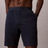 Schlafshorts aus Waffelpiqué Schlafshorts aus Waffelpiqué