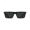 Schlanke Sonnenbrille aus Acetat in modifiziertem Rechteckformat