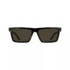 Schlanke Sonnenbrille aus Acetat in modifiziertem Rechteckformat Schlanke Sonnenbrille aus Acetat in modifiziertem Rechteckformat