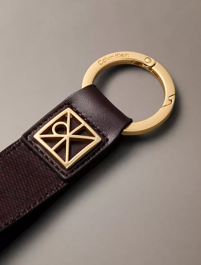 Schlüsselanhänger und Kartenetui mit durchgehendem Monogram Schlüsselanhänger und Kartenetui mit durchgehendem Monogram