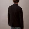 Schmal geschnittener Blazer aus Wollgabardine