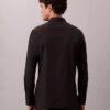 Schmal geschnittenes Stretch-Hemd mit Knopfleiste