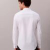 Schmal geschnittenes Stretch-Hemd mit Knopfleiste