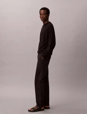 Schmale Chino-Hose aus Baumwolle