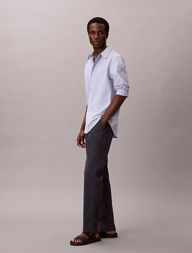 Schmale Chino-Hose aus Baumwolle Schmale Chino-Hose aus Baumwolle