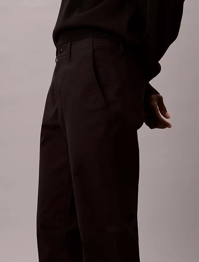 Schmale Chino-Hose aus Baumwolle Schmale Chino-Hose aus Baumwolle