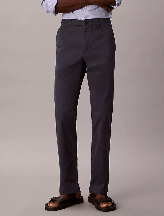 Schmale Chino-Hose aus Baumwolle Schmale Chino-Hose aus Baumwolle