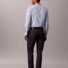 Schmale Chino-Hose aus Baumwollsatin