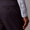 Schmale Chino-Hose aus Baumwollsatin