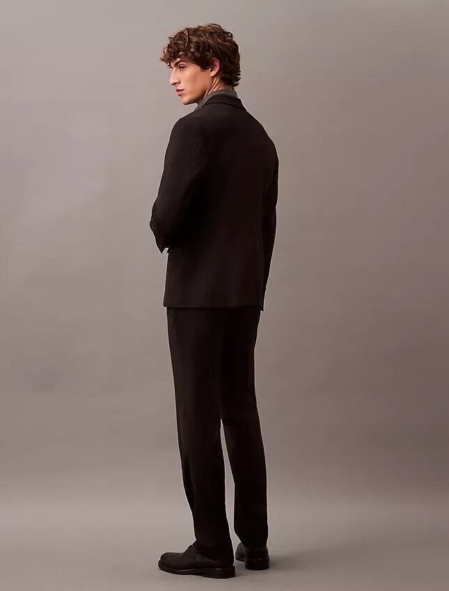 Schmale Hose aus Wollgabardine Schmale Hose aus Wollgabardine