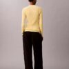 Schmaler Pullover aus Baumwollripp Schmaler Pullover aus Baumwollripp