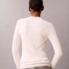 Schmaler Pullover aus Baumwollripp Schmaler Pullover aus Baumwollripp