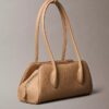 Schultertasche mit Emblem-Logo