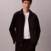 Seersucker-Blouson-Jacke
