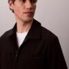 Seersucker-Blouson-Jacke