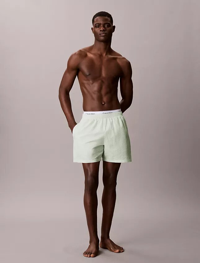 Seersucker-Schlafshorts Seersucker-Schlafshorts