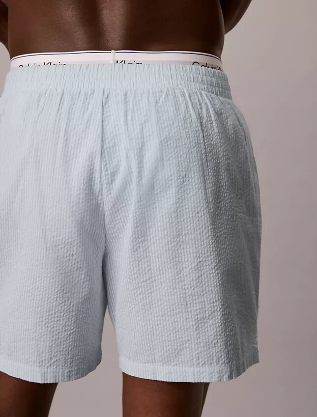 Seersucker-Schlafshorts Seersucker-Schlafshorts